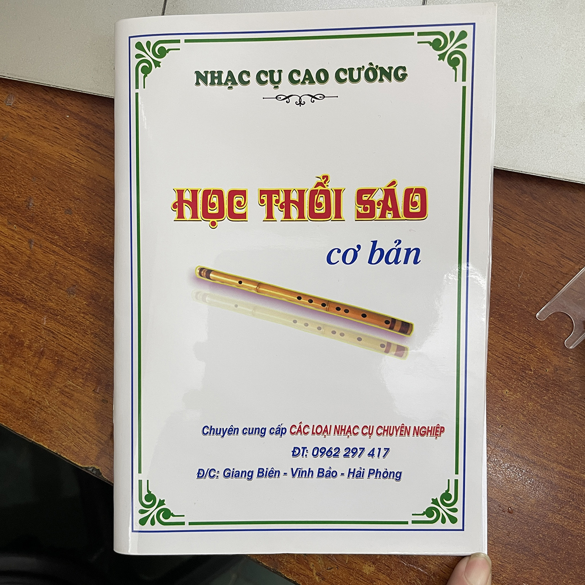 SÁCH HỌC THỔI SÁO CHO NGƯỜI MỚI BẮT ĐẦU