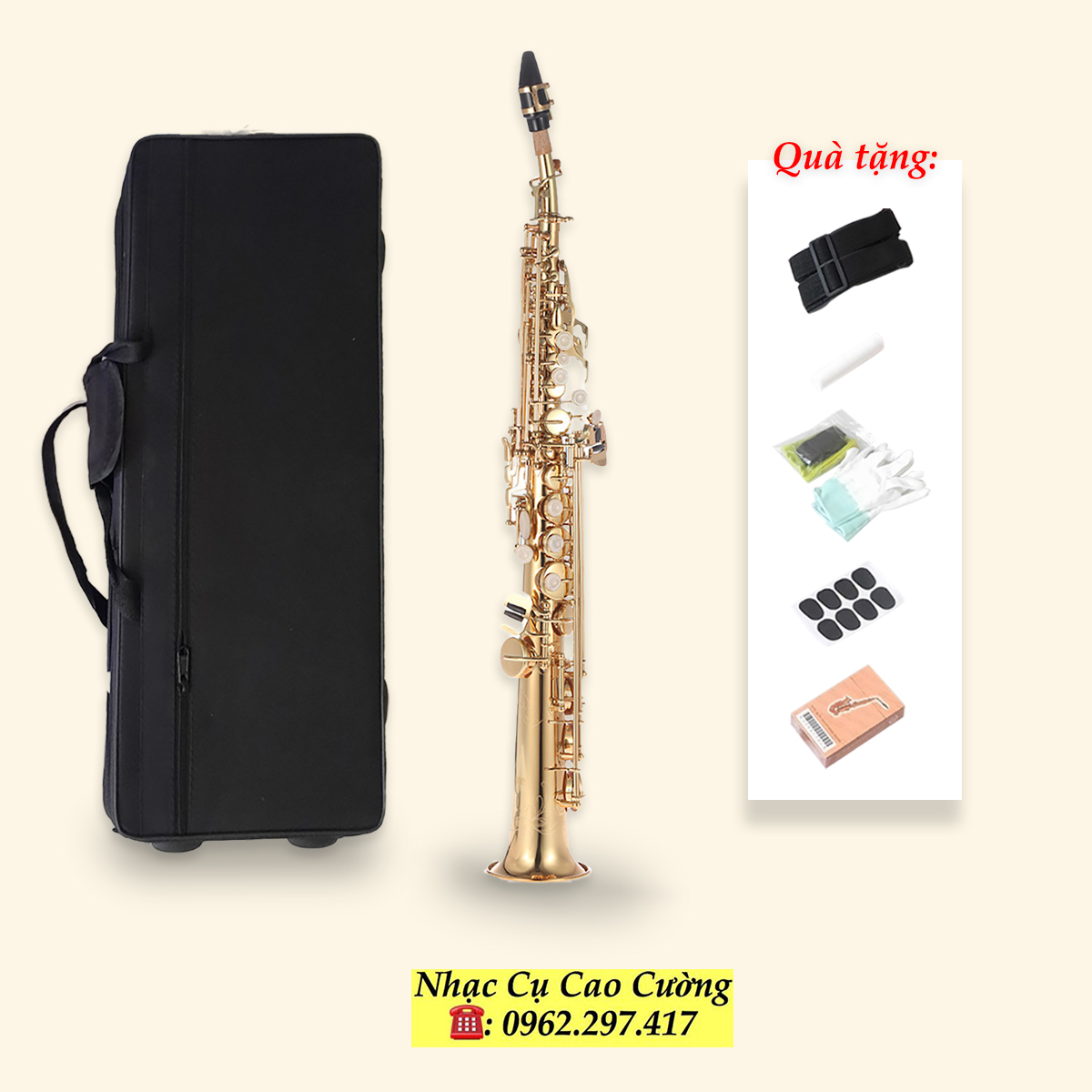 SAXOPHONE SOPRANO THẲNG