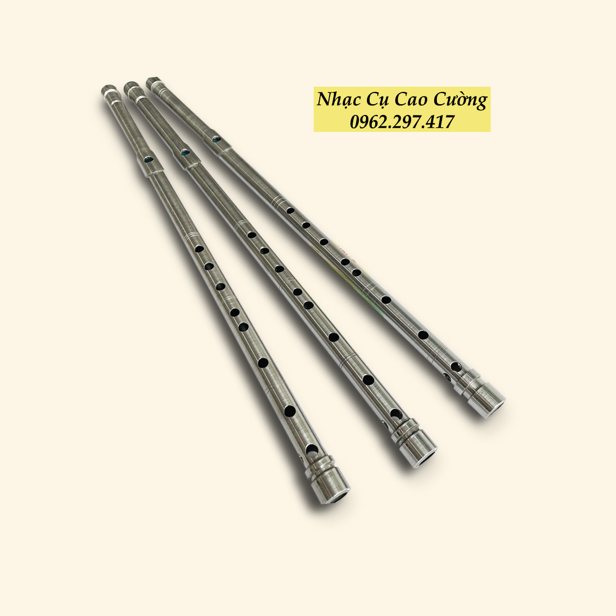 SÁO INOX CAO CẤP ÂM CHUẨN TONE ĐÔ C5